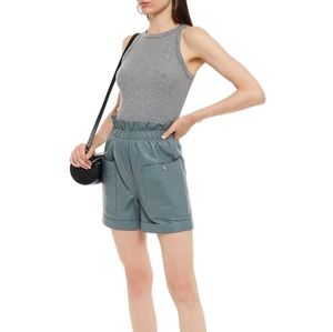 Walter Baker Leather Shorts